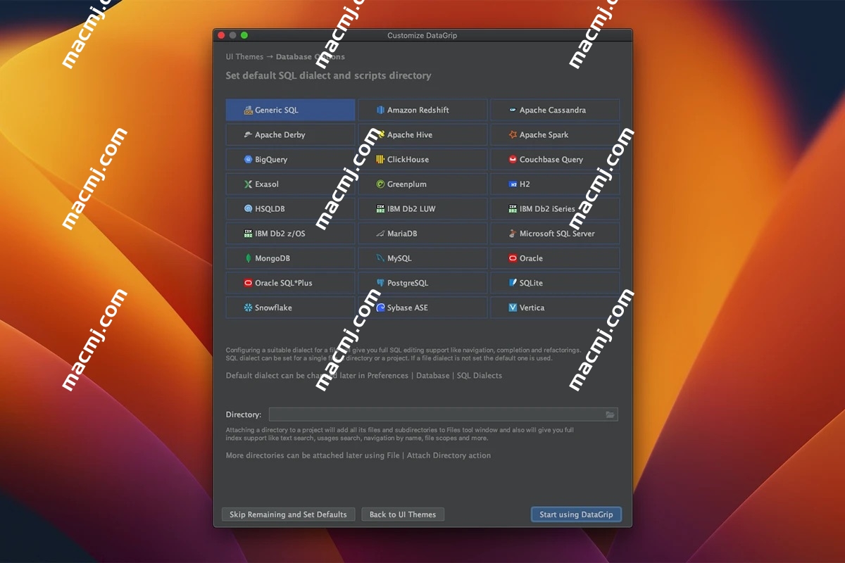 JetBrains DataGrip for mac(数据库管理工具)插图 JetBrains DataGrip for mac(数据库管理工具)