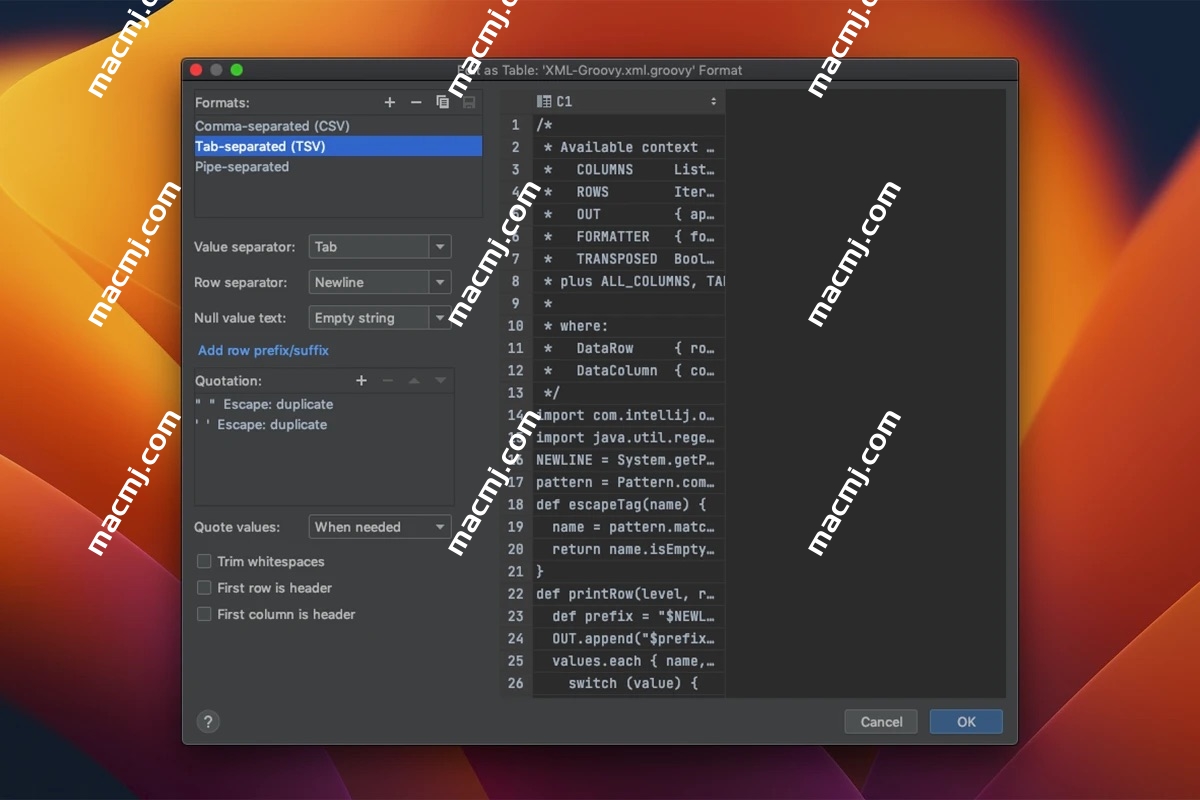 JetBrains DataGrip for mac(数据库管理工具)插图3 JetBrains DataGrip for mac(数据库管理工具)
